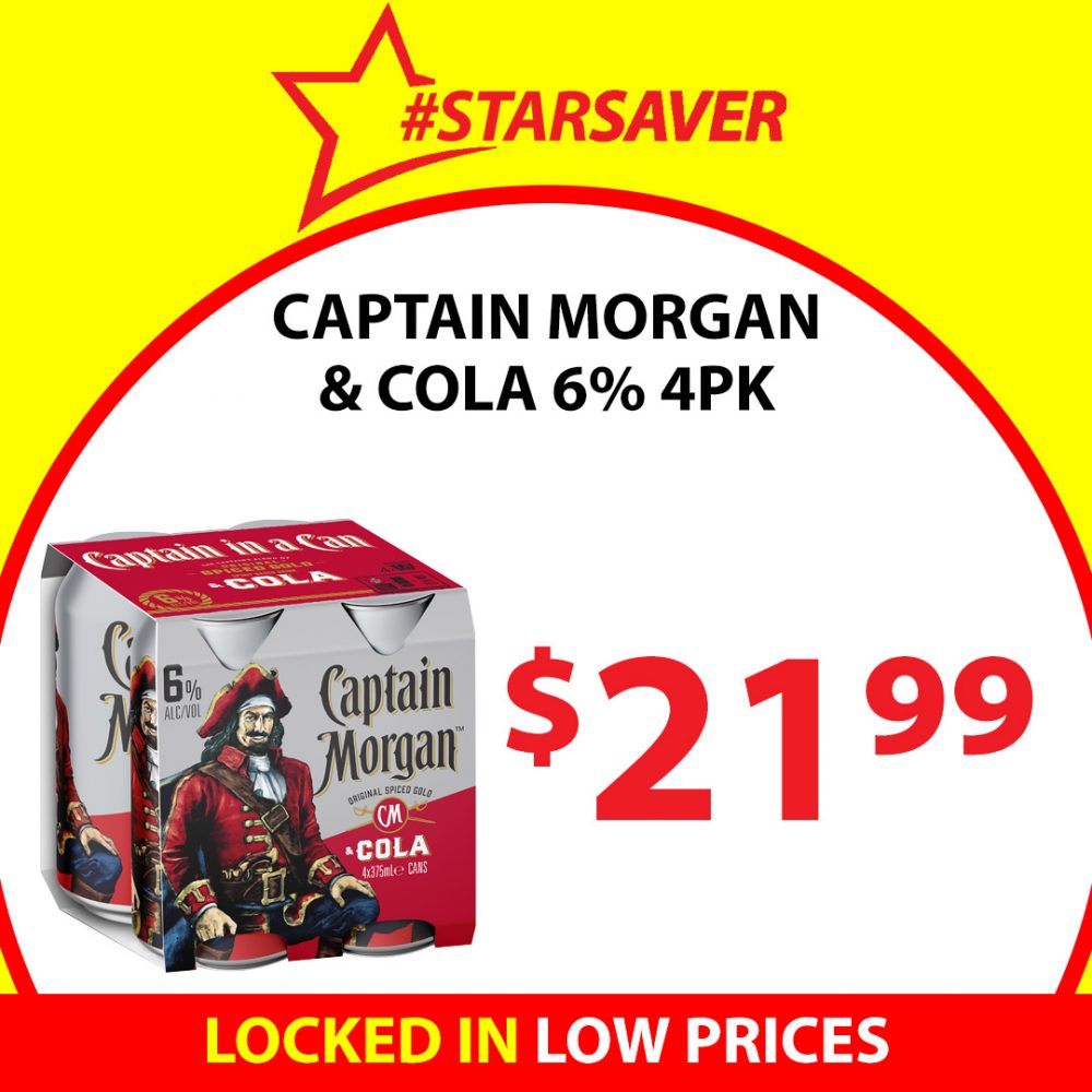 Captain Morgan Cola 6%